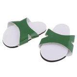 Maxbell Fashionable Slippers Sandals Fits 18 Inch Dolls Green - Aladdin Shoppers