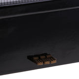 Maxbell 1/12 Wooden Upright Piano Kit Dollhouse Miniature Artist Offerings Black - Aladdin Shoppers