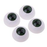 Maxbell 24mm Acrylic Eyeballs Safety Eyes For Baby Doll DIY Making Green - Aladdin Shoppers