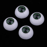 Maxbell 24mm Acrylic Eyeballs Safety Eyes For Baby Doll DIY Making Green - Aladdin Shoppers