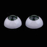 Maxbell 24mm Acrylic Eyeballs Safety Eyes For Baby Doll DIY Making Green - Aladdin Shoppers