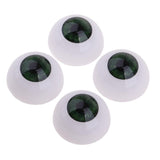 Maxbell 24mm Acrylic Eyeballs Safety Eyes For Baby Doll DIY Making Green - Aladdin Shoppers