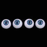 Maxbell 24mm Acrylic Eyeballs Safety Eyes For Baby Doll DIY Making Blue - Aladdin Shoppers