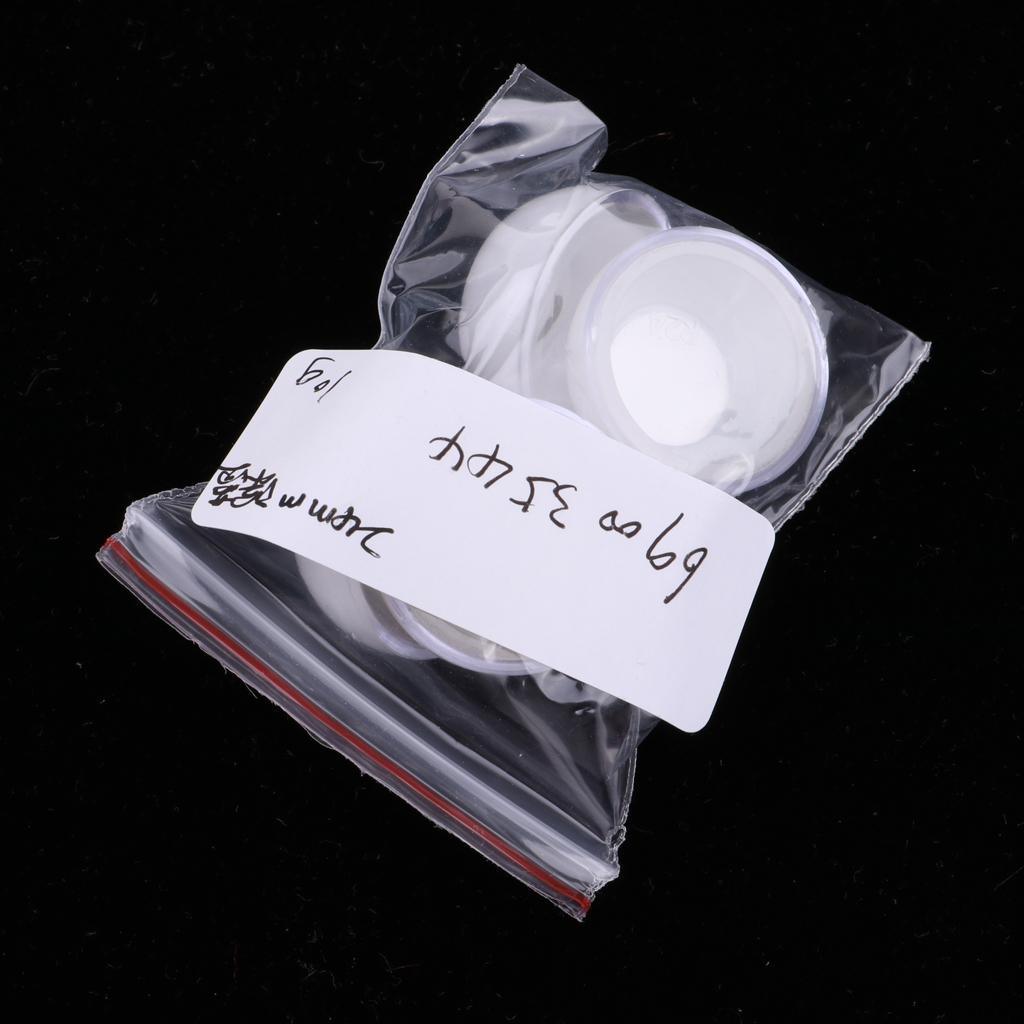 Maxbell Maxbell 24mm Acrylic Eyeballs Safety Eyes For Baby Doll DIY Making Dark Blue
