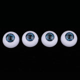 Maxbell 24mm Acrylic Eyeballs Safety Eyes For Baby Doll DIY Making Dark Blue - Aladdin Shoppers