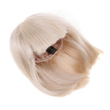 Maxbell Fashionable Doll Straight Hair Wig For 1/3 BJD Doll DIY Accessory Gold - Aladdin Shoppers