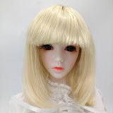 Maxbell Fashionable Doll Straight Hair Wig For 1/3 BJD Doll DIY Accessory Gold - Aladdin Shoppers