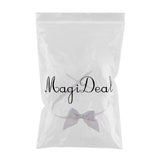 Maxbell Doll School Uniform Accessory Bowtie Necktie For 1/6 Blythe BJD Dolls Gray - Aladdin Shoppers