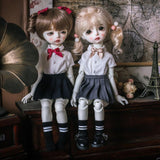 Maxbell Doll School Uniform Accessory Bowtie Necktie For 1/6 Blythe BJD Dolls Khaki - Aladdin Shoppers