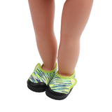 Maxbell Doll Camouflage Sports Cloth Shoes For 18 Inch Dolls Green - Aladdin Shoppers