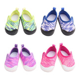 Maxbell Doll Camouflage Sports Cloth Shoes For 18 Inch Dolls Green - Aladdin Shoppers