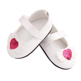 Maxbell Cute Angel Wings Sandal Shoes for 18inch Dress Up Accs White - Aladdin Shoppers