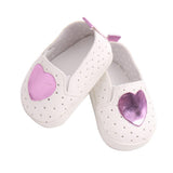 Maxbell Cute Heart Casual Shoes for 18inch American Dress Up Accs Pink Heart - Aladdin Shoppers