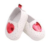 Maxbell Cute Heart Casual Shoes for 18inch Dress Up Accs Red Heart - Aladdin Shoppers