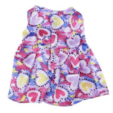 Maxbell Lovely Short Skirt for 18inch American Doll Dress Up Accs Purple Hearts - Aladdin Shoppers