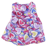 Maxbell Lovely Short Skirt for 18inch American Doll Dress Up Accs Purple Hearts - Aladdin Shoppers