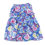 Maxbell Lovely Short Skirt for 18inch American Doll Dress Up Accs Blue Hearts - Aladdin Shoppers