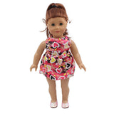 Maxbell Lovely Short Skirt for 18inch American Doll Dress Up Accs Colorful Hearts - Aladdin Shoppers
