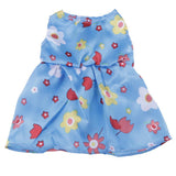Maxbell Lovely Short Skirt for 18inch American Doll Dress Up Accs Blue Flower - Aladdin Shoppers