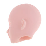 Maxbell 2 Pieces 1/4 Female Bjd Doll Head Sculpt Ball-Jointed Doll Body Parts