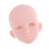 Maxbell Doll Head Sculpt & Nude Doll Female Ball-Jointed Doll Body Parts for 1/4 Bjd
