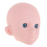 Maxbell 1/4 BJD Girl Doll Nude Body and Head Scuplt Doll DIY Making Accessories