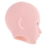 Maxbell 2 Pieces 1/4 Female Bjd Doll Head Sculpt Ball-Jointed Doll Body Parts