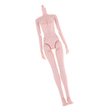 Maxbell Doll Head Sculpt & Nude Doll Female Ball-Jointed Doll Body Parts for 1/4 Bjd