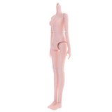 Maxbell 1/4 BJD Girl Doll Nude Body and Head Scuplt Doll DIY Making Accessories