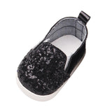 Maxbell Fashionable Sequins Dancing Shoes For 18 Inch Dolls Black - Aladdin Shoppers