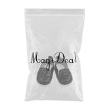 Maxbell Fashionable Sequins Dancing Shoes For 18 Inch Dolls Black - Aladdin Shoppers