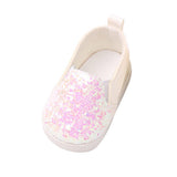 Maxbell Fashionable Sequins Dancing Shoes For 18 Inch Dolls White - Aladdin Shoppers