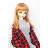 Maxbell Fashion 1/3 Doll Clothes Black Soft Knit Sweater Vest T-shirt Outfit For 70cm uncle BJD for SD17 AOD AS DOD Dolls Gray - Aladdin Shoppers