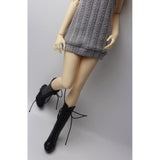 Maxbell Fashion 1/3 Doll Clothes Black Soft Knit Sweater Vest T-shirt Outfit For 70cm uncle BJD for SD17 AOD AS DOD Dolls Gray - Aladdin Shoppers