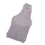Maxbell Fashion 1/3 Doll Clothes Black Soft Knit Sweater Vest T-shirt Outfit For 70cm uncle BJD for SD17 AOD AS DOD Dolls Gray - Aladdin Shoppers