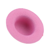 Maxbell 6Pcs Fashion Lady Bowler Doll Hat Caps for28-30cm Barbie Doll Clothes Accs
