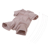 Maxbell 20inch Unpainted Reborn Full Limb Mold & Cloth Body Baby Supplies DIY Decor