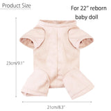 Maxbell 20inch Unpainted Reborn Full Limb Mold & Cloth Body Baby Supplies DIY Decor