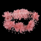 Maxbell Cute Floral Wreath Headwear for 18" Doll Hair Accs Rose Red - Aladdin Shoppers