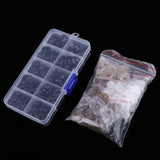 Maxbell 130 Pieces Black Plastic Safety Noses for Teddy Bear Animals Doll Making DIY
