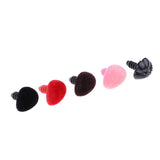 Maxbell 132 Pieces Plastic Safety Noses for Bear Animals Dolls Crafts DIY Making