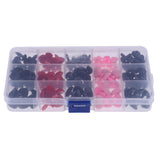 Maxbell 132 Pieces Plastic Safety Noses for Bear Animals Dolls Crafts DIY Making