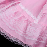 Maxbell Adorable Princess Dress With Headdress For 1/3 Night Lolita Girl Dolls Pink - Aladdin Shoppers