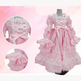 Maxbell Adorable Princess Dress With Headdress For 1/3 Night Lolita Girl Dolls Pink - Aladdin Shoppers
