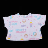 Maxbell Short Sleeve Sweet Loungewear Clothes fr 1/6 BJD Ball Jointed Doll Accessory