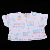 Maxbell Short Sleeve Sweet Loungewear Clothes fr 1/6 BJD Ball Jointed Doll Accessory