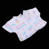 Maxbell Short Sleeve Sweet Loungewear Clothes fr 1/6 BJD Ball Jointed Doll Accessory