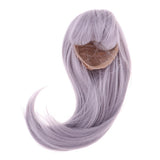 Maxbell Sweet 1/3 BJD Girl Doll Straight Wig Super Dollfie Wig Long Hair Silver Gray