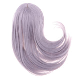 Maxbell Sweet 1/3 BJD Girl Doll Straight Wig Super Dollfie Wig Long Hair Silver Gray