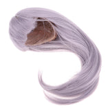Maxbell Sweet 1/3 BJD Girl Doll Straight Wig Super Dollfie Wig Long Hair Silver Gray